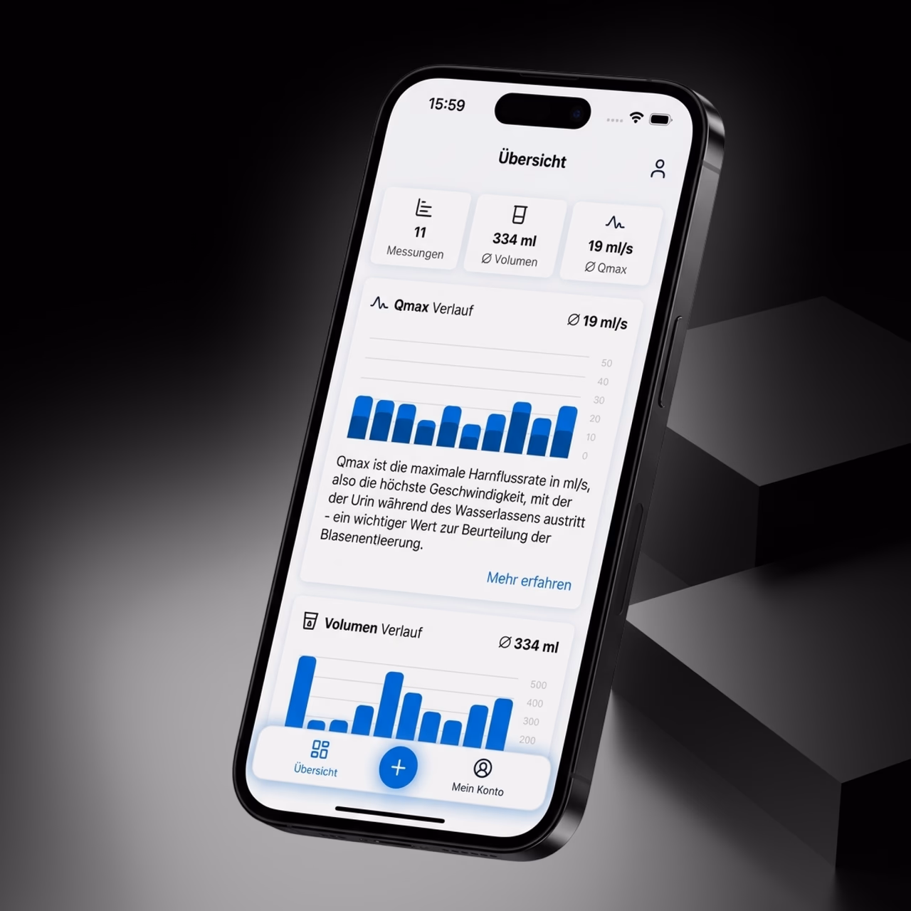 Streamcheck app with measurements and trend view